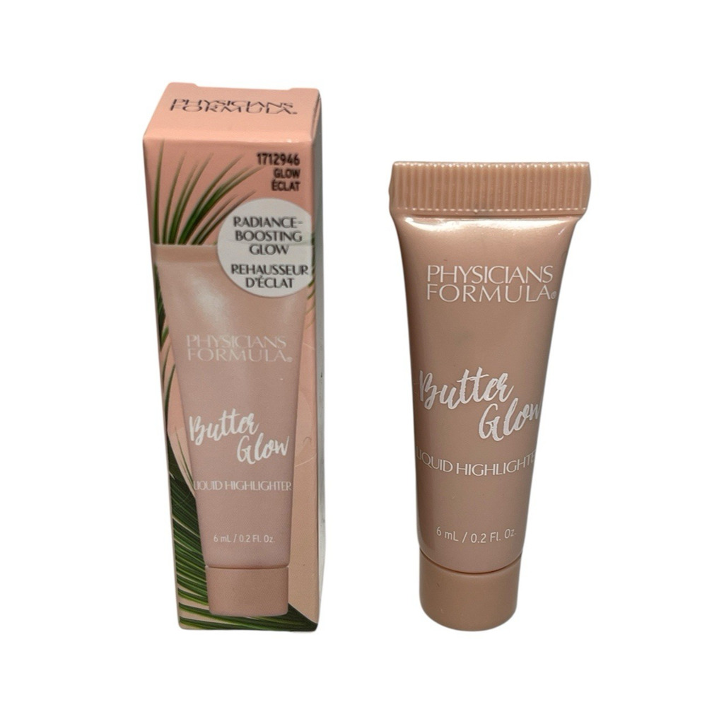 Physicians Formula Butter Glow Liquid Highlighter | Glow New! Sealed Travel Size